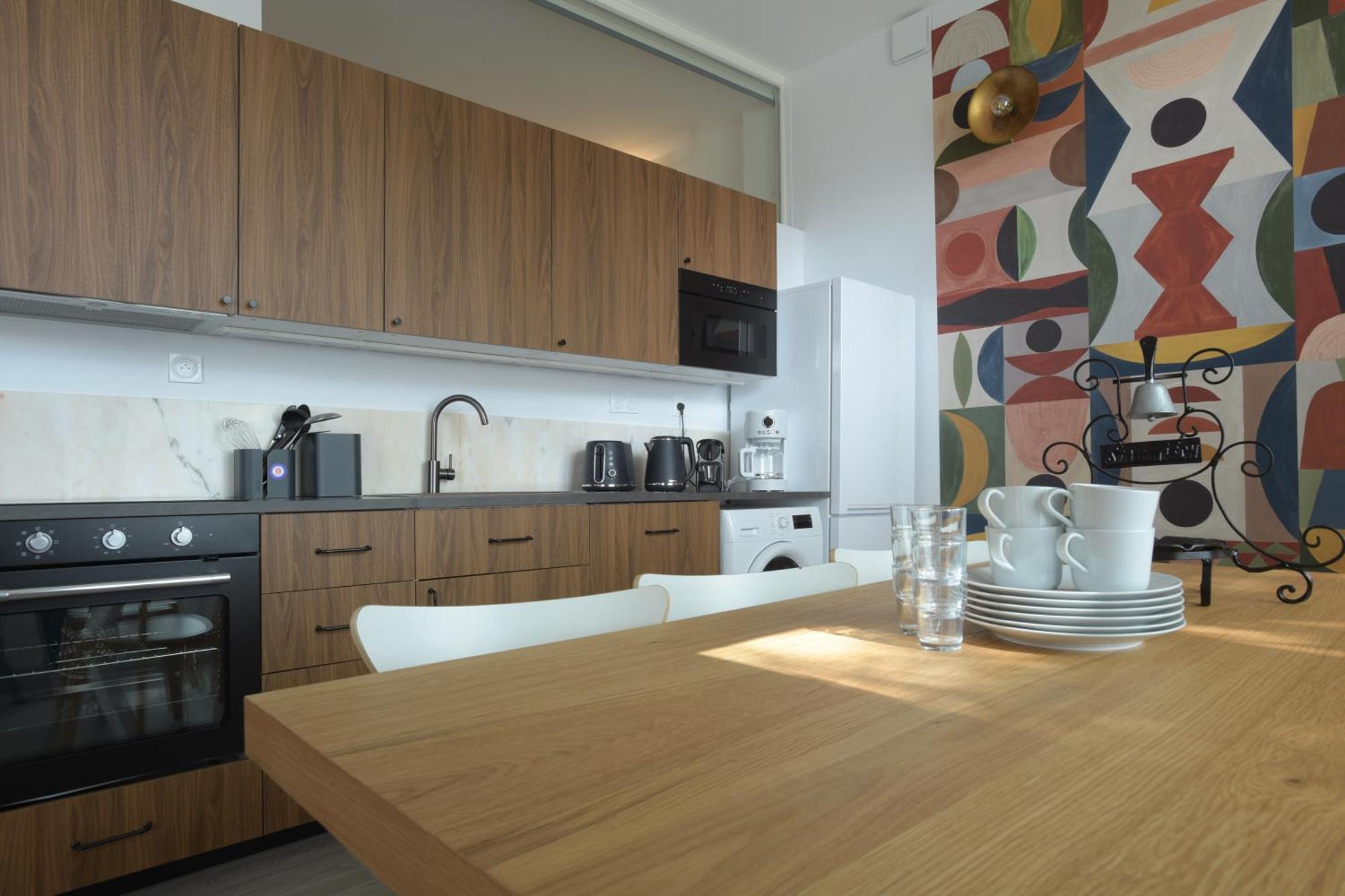 Au Cheval Blanc - Appartement Familial 6P Parking Prive Proche Colmar Centre Eksteriør bilde
